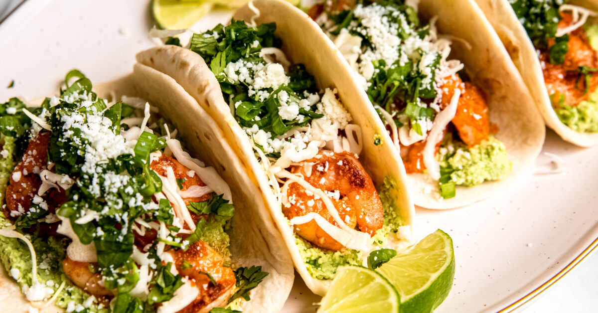 Edamame Shrimp Tacos 14