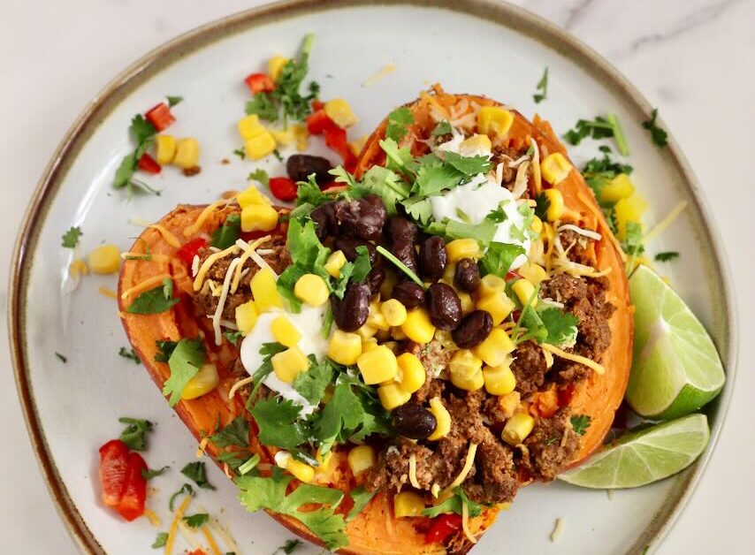 Stuffed Sweet Potatoes 3