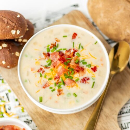 Leftover Mashed Potato Soup 18