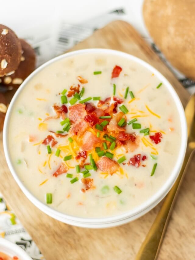 Leftover Mashed Potato Soup 18