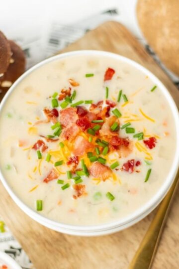 Leftover Mashed Potato Soup Featured Image