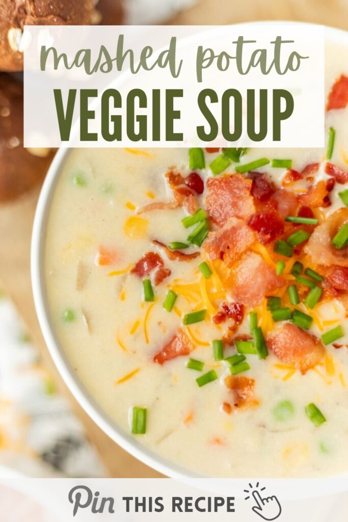 leftover mashed potato veggie soup