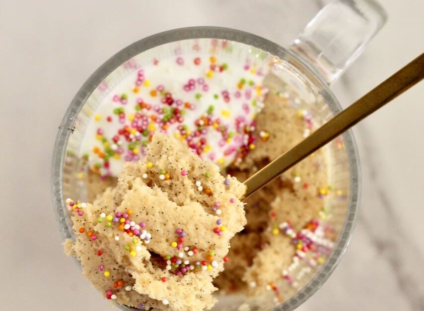Vanilla Protein Mug Cake 8