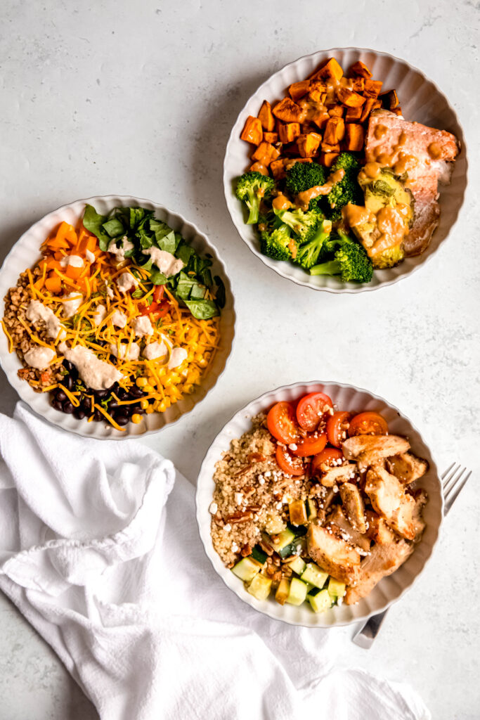 3 power bowl variations