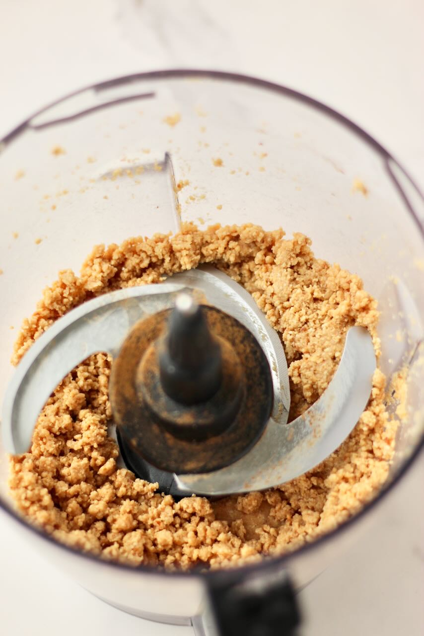 Ingredients in food processor