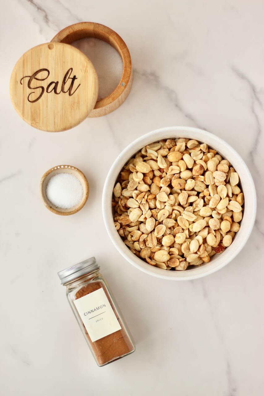 Ingredients for Customizable Nut Butter