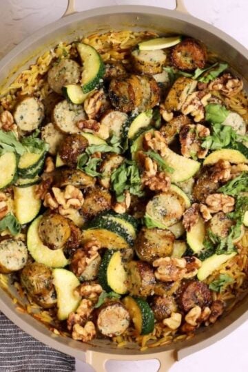 Sausage Orzo Risotto Featured Image