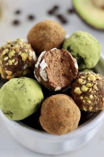 Avocado Truffles Featured Image