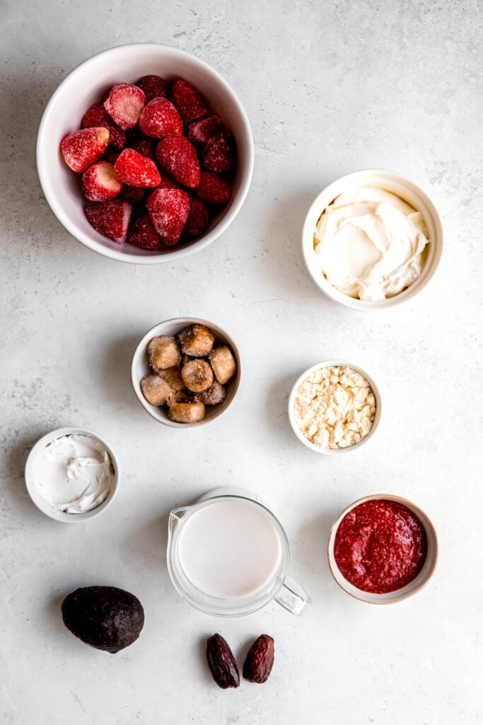 Ingredients for smoothie